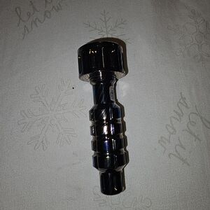 Timascus/mokuti screwdriver with figet spinner and hard case